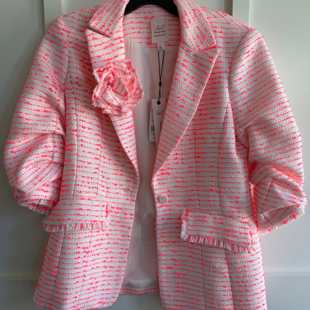 Cinq a Sept Tweed Blazer